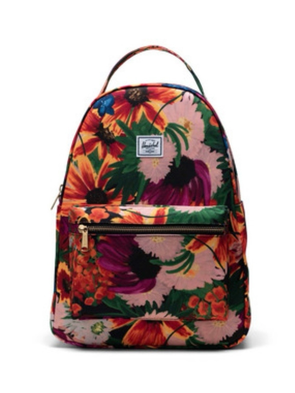 Herschel Supply Company Floral Mini Backpack - Orange, Pink, Green, Purple